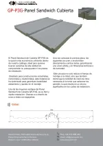 Ficha técnica panel sandwich para cubierta