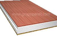 Panel Madera con nucleo de poliestireno expandido