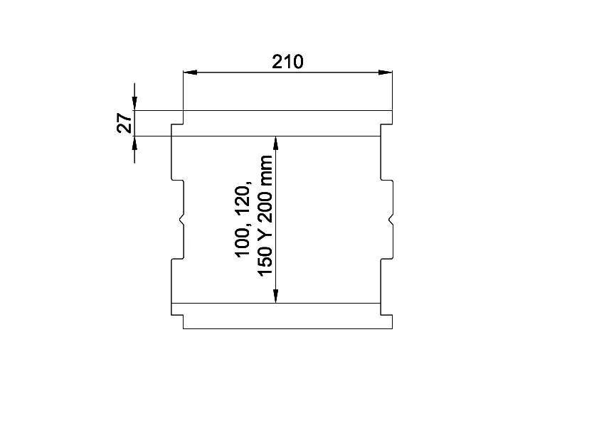 Medidas Panel sandwich  Grandes Luces