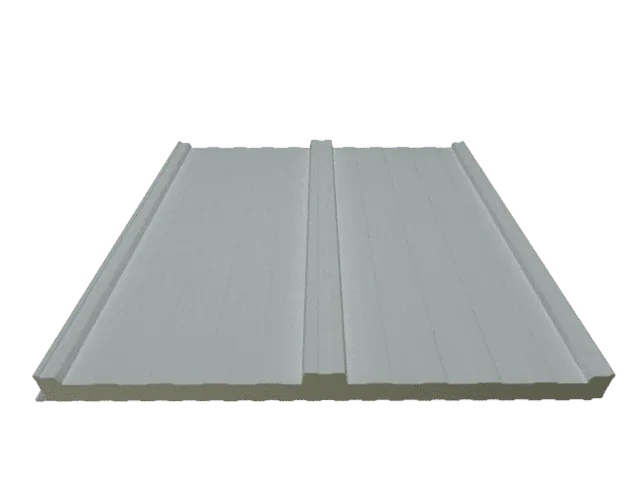 Panel sandwich 3 grecas para cubierta