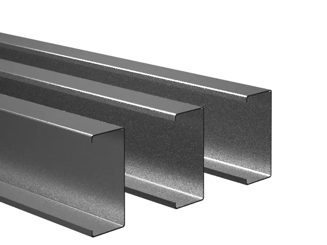 Perfiles metálicos galvanizados tipo C para estructuras de placas fotovoltaicas